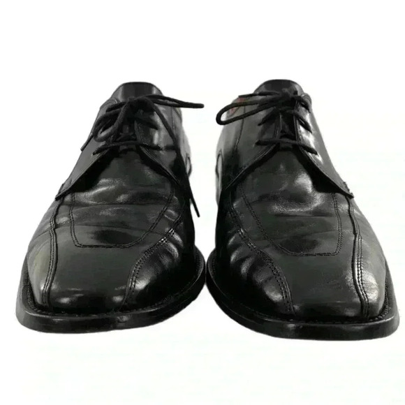 Mercanti Fiorentini mens dress shoes size 8 black Italian leather vintage 90s main image 7